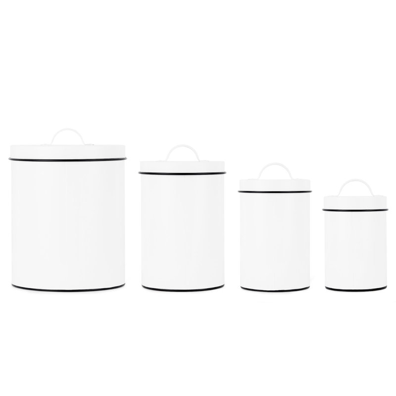 Outshine Co 4 Piece Kitchen Canister Set & Reviews Wayfair